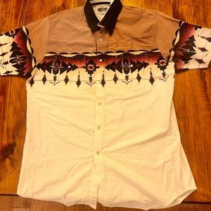 Vintage Cumberland Outfitters Western Button Up Shirt - Size XL